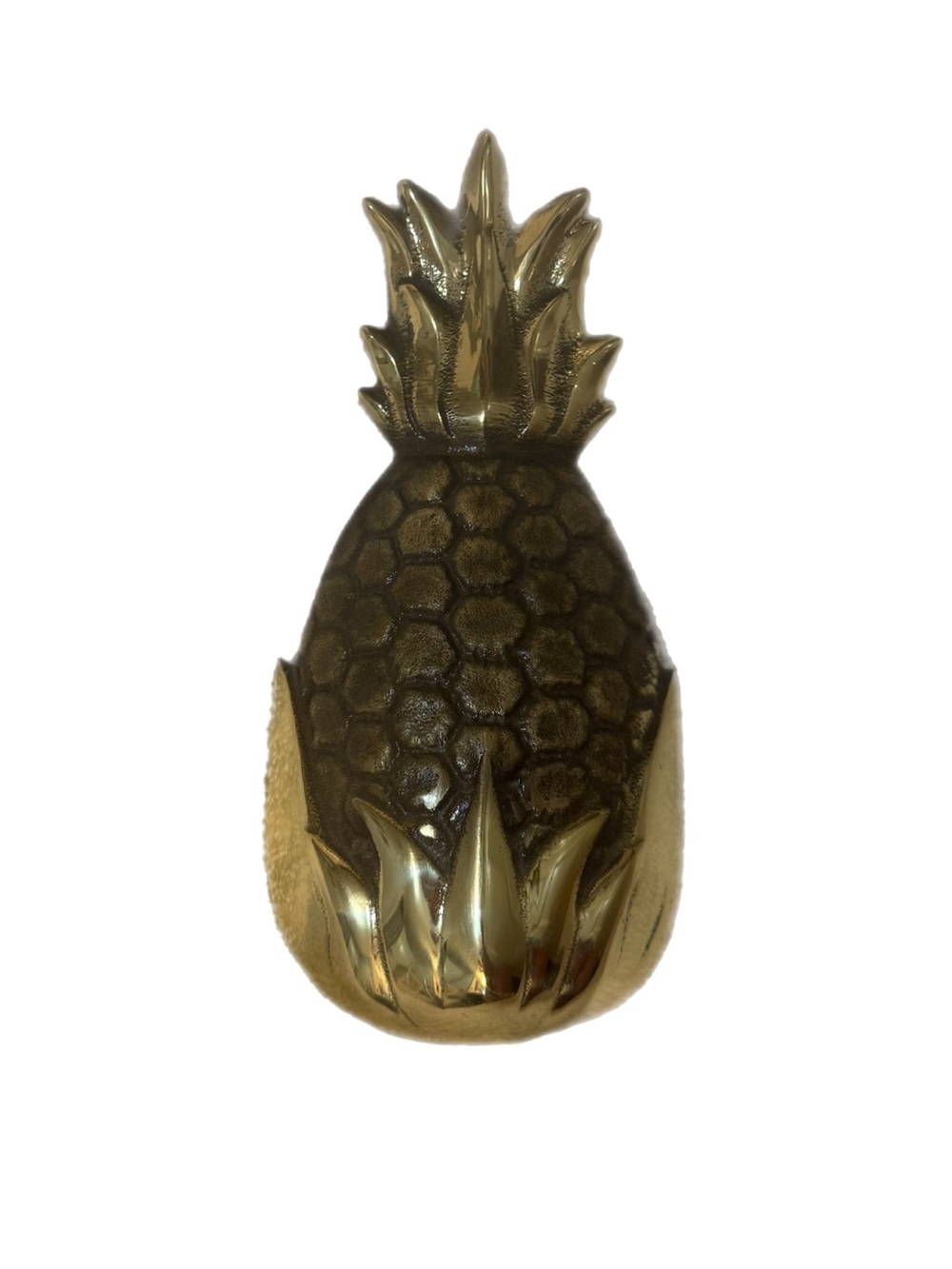Michael Healy Brass/Gold-Tone Pineapple Door Knocker Coastal